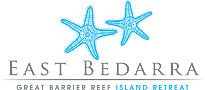 Blue Starfish East Bedarra Island Retreat logo - click to return to home page.